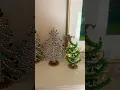 Vintage Czech rhinestone Christmas trees