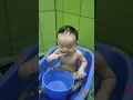 Download Lagu Subhanallah..Anak Soleh Baby Gemoy Mandi Sambil Gosok Gigi Sendiri #anakpintar #shortsviral #shorts
