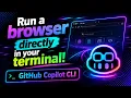 Run a browser directly in your terminal