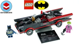 Lego DC Comics 76188 Batman Classic TV Series Batmobile - Lego Speed Build Review