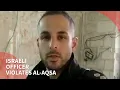 Israeli officer provokes worshippers at Al-Aqsa's Bab Al-Rahma Mosque