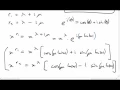 Euler Equation Complex Roots