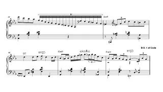 Download Misty. Arranged for solo piano, with music sheet. MP3