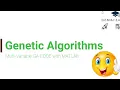 Genetic Algorithm Optimization of equations with multiple variables using MATLAB