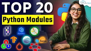 Top 20 Useful Python Modules Libraries in 15 Minutes Learn Python for Beginners