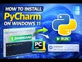How to install Pycharm in Windows 11 in 2026 PyCharm unified product
