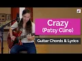 Crazy Patsy Cline 1961 with guitar chords Ab key