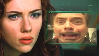 Tony Stark Screams at Black Widow and Pepper Potts