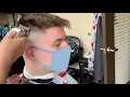 ASMR HIGH SKIN FADE - Melitary fade