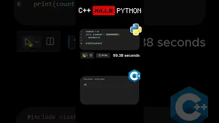 C vs Python Speed Test