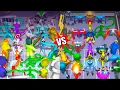 Merge Monster Rainbow Friends Vs Merge Color Friends Mods Merge Battle Gameplay