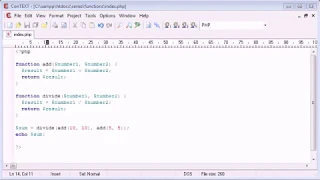 PHP 32 Functions with a Return Value
