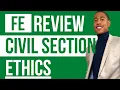 2023 FE Exam Review Civil Ethics Professional Liability Practice Problem and Solution