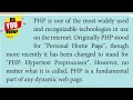 INTRODUCTION TO HYPERTEXT PRE-PROCESSOR