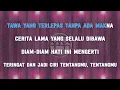 Pamungkas - Kenangan Manis (Karaoke) | GMusic