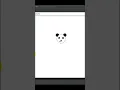 Draw Panda Using Turtle Graphics in Python