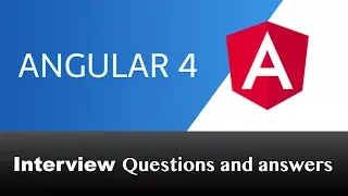 Angular 4 interview questions and answers latest angular interview questions