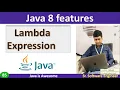 Lambda expression in java 8 feature