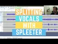 Quick Spleeter Demonstration - Extracting Vocals and Accompaniment From Existing Music Videos