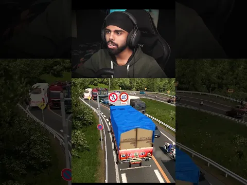 INDIAN TRUCK VS HEAVY TRAFFIC #shorts