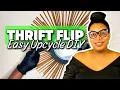 From Thrift Store to BOHO Beauty Easy Thrift Flip DIY