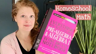 Everything you need to ace pre-algebra algebra Homeschooling Math