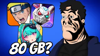 Probé los JUEGOS de CELULAR más PESADOS 10