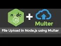 NodeJS File Upload Multer Folder Selection JavaScript Client Fast Coding