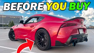 Before You Buy Tires for Your Supra Watch This