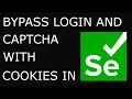 Reuse cookies in Selenium with Python