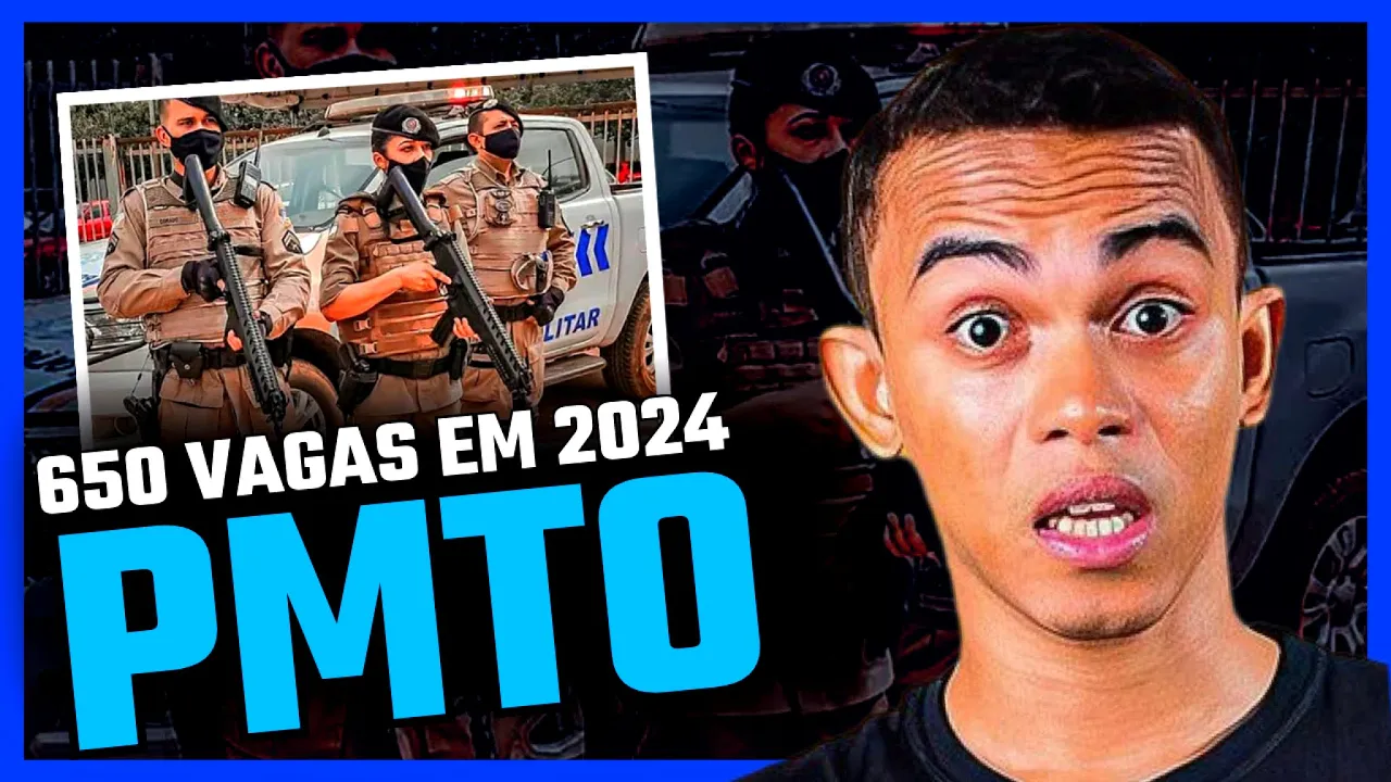 CONCURSO PMTO EM 2024 CONFIRMADO!