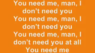 Ed Sheeran You Need Me I Don T Need You Lyrics Album Version 