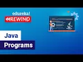 Java Programs Java Practice Programs For Beginners Java Program Edureka Java Live-1