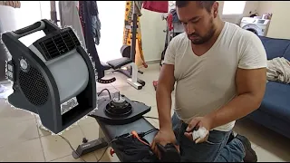 Easy Cleaning of Lasko Pivoting Utility Fan
