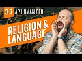 How LANGUAGES RELIGIONS Diffuse AP Human Geography Review Unit 3 Topic 7