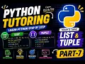 Python Tutoring Part-7 list and tuple
