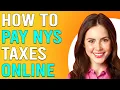 How To Pay New York State Taxes Online How Do I Pay New York State Taxes Online