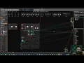 How to waveshape in The Bitwig s The Grid by splittting and - phase of a wave