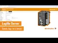 Set up a logfile Server on Weidmuller devices