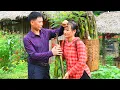 Download Lagu Harvest Wild Bamboo Shoots \u0026 Cook Bamboo-Stuffed Meat for a Cozy Family Meal