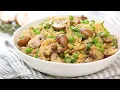One Pot Mushroom Orzo Quick Healthy Weeknight Dinner Recipes