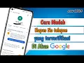 Download Lagu cara menghapus nomor telepon yang sudah terverifikasi di akun google
