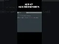 Basic Javascript - Array Multidimensional