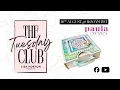 Paula Creates Dies Demo DIY Ink Pad Storage Idea - Tuesday Club Craft Live