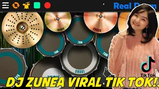 Download DJ ZUNEA-ZUNEA VIRAL TIK TOK |REAL DRUM COVER MP3