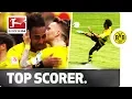 Download Lagu Aubameyang Beauty Helps Earn Goalscoring Crown - Kagawa Skill, Dembele Assist