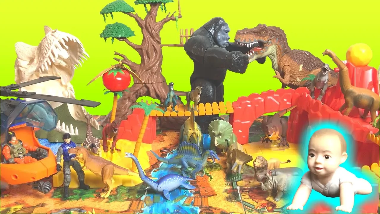 【Dinosaur Adventure Park】 Remember the baby you are besakened! Ania