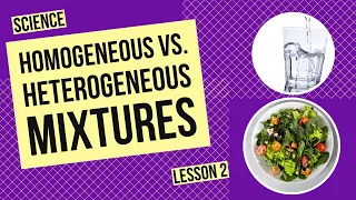 Homogeneous vs Heterogeneous Mixtures What s the Difference