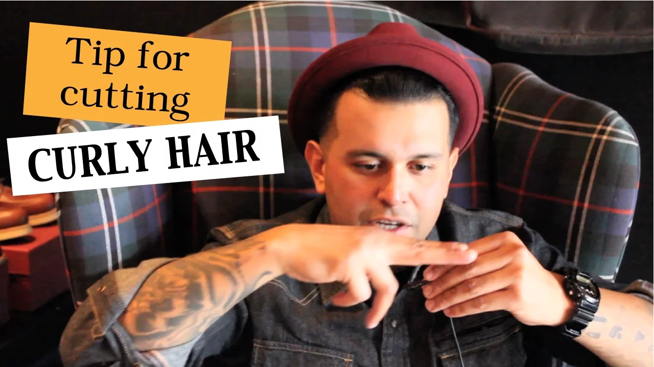 Tip for cutting curly hair