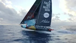 Days 1-3 Leg 2 The Ocean Race to Cape Town. Report #1 Exit Cabo Verde.